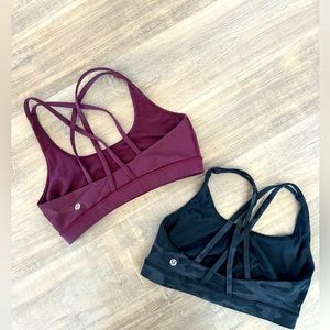 Lululemon energy bras size 8